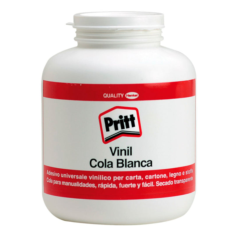 Pritt Cola Blanca 1Kg - Sin Disolventes - Lavable a 20ºC - 90% de Ingredientes Naturales - Seguro para los Niños