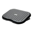 Fellowes Reposapies con Inclinacion Ajustable 0° a 15° - Gran Superficie de 45x33 cm - Textura Efecto Masaje - Color Negro