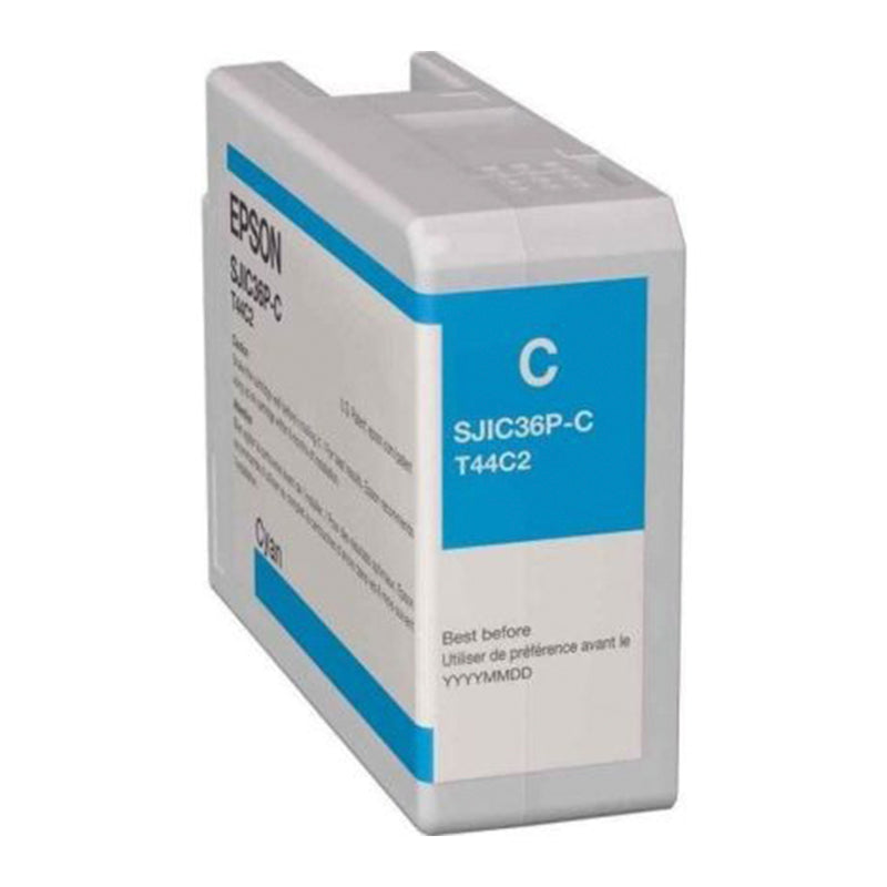 Epson SJIC36P Cyan Cartucho de Tinta Original - C13T44C240/SJIC36P(C)