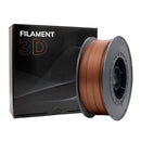Filamento 3D PLA - Diametro 1.75mm - Bobina 1kg - Color Bronce