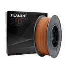 Filamento 3D PLA - Diametro 1.75mm - Bobina 1kg - Color Marron