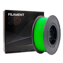 Filamento 3D PLA - Diametro 1.75mm - Bobina 1kg - Color Verde Fluorescente
