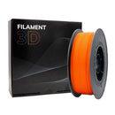 Filamento 3D PLA - Diametro 1.75mm - Bobina 1kg - Color Naranja