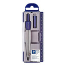 Staedtler Noris 550 Compas Escolar de Precision - Obtusangulo y Aguja Roma a Prueba de Lesiones - Diametro Maximo 300mm