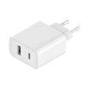 Xiaomi Cargador de Pared para Smartphone 1x USB-C, 1x USB-A 33W - Admite Carga Simultanea - Carga Rapida PD