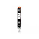 Canon CLI531 Negro Cartucho de Tinta Generico - Reemplaza 6118C001/CLI531BK