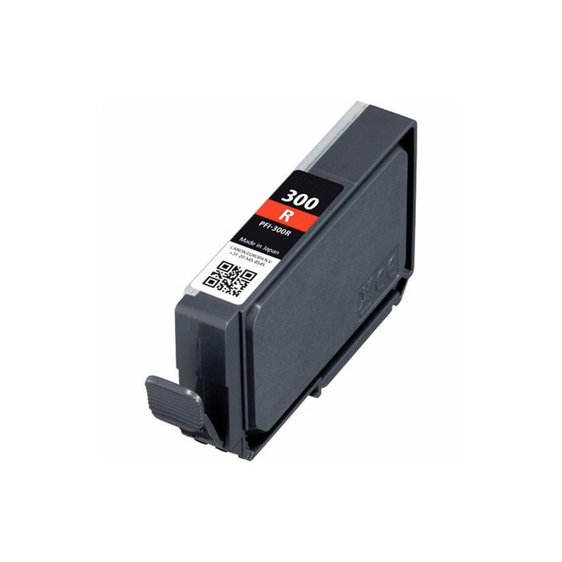 Canon PFI300 Rojo Cartucho de Tinta Pigmentada Generico - Reemplaza 4199C001/PFI300R