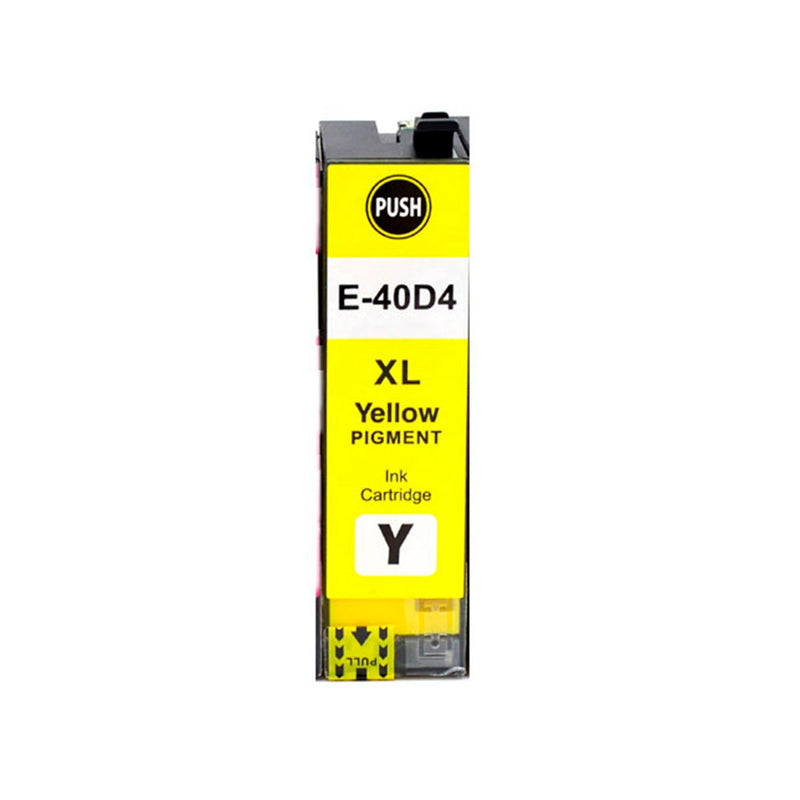 Epson T40D4 Amarillo Cartucho de Tinta Pigmentada Generico - Reemplaza C13T40D440/C13T40C440