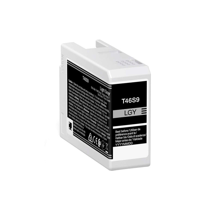 Epson T46S9 Gris Light Cartucho de Tinta Pigmentada Generico - Reemplaza C13T46S900