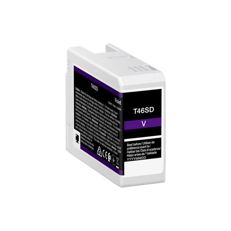 Epson T46SD Violeta Cartucho de Tinta Pigmentada Generico - Reemplaza C13T46SD00