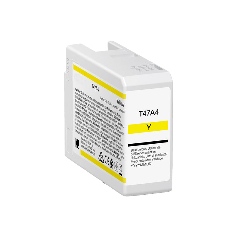 Epson T47A4 Amarillo Cartucho de Tinta Pigmentada Generico - Reemplaza C13T47A400