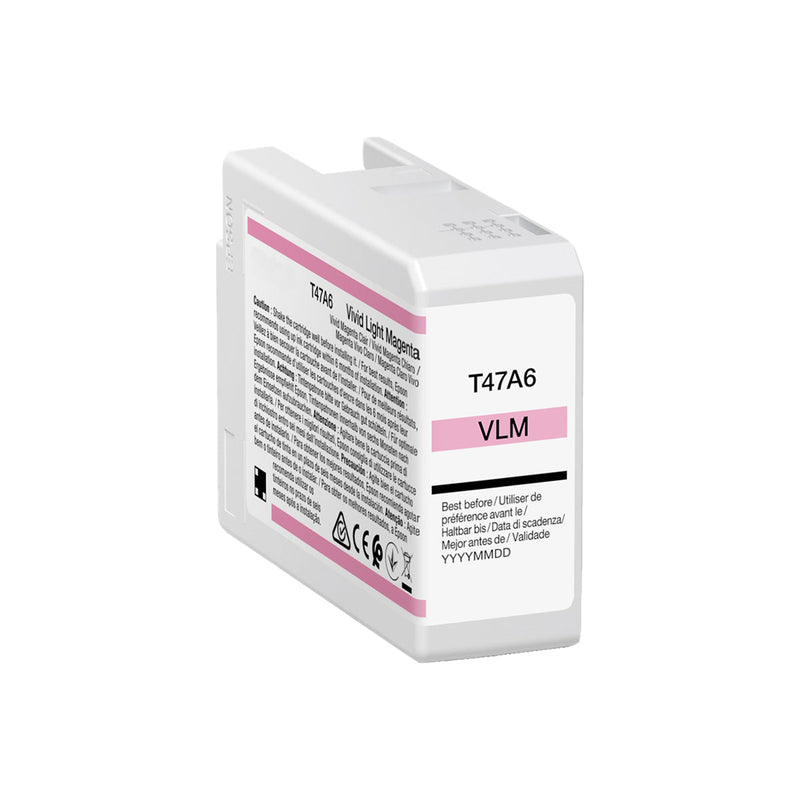 Epson T47A6 Magenta Light Vivido Cartucho de Tinta Pigmentada Generico - Reemplaza C13T47A600