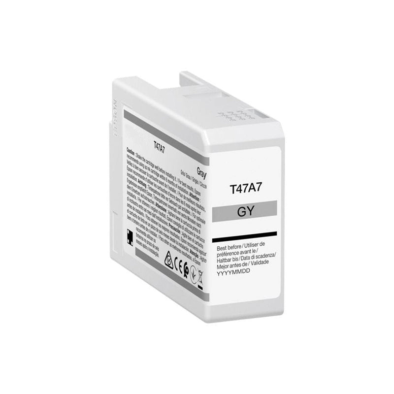 Epson T47A7 Gris Cartucho de Tinta Pigmentada Generico - Reemplaza C13T47A700