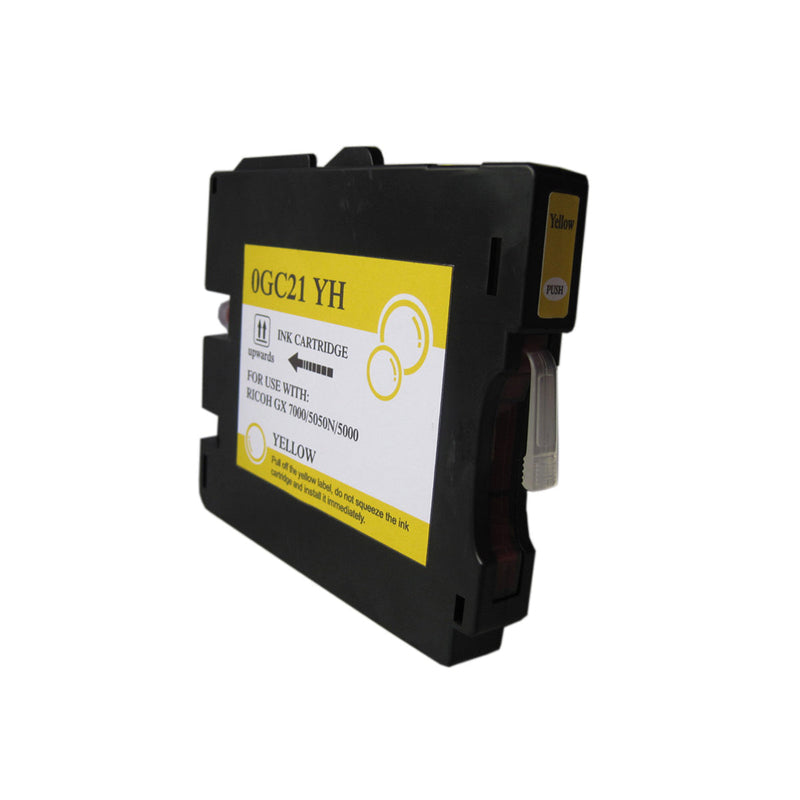 Ricoh GC21Y Amarillo Cartucho de Tinta Pigmentada Generico - Reemplaza 405535/405539