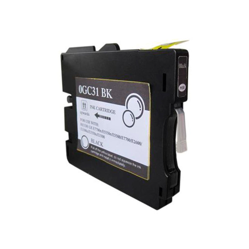 Ricoh GC31K Negro Cartucho de Tinta de Sublimacion Generico - Reemplaza 405688/405701