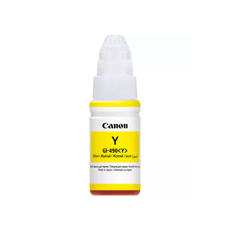 Canon GI490 Amarillo Botella de Tinta Original - GI490Y/0666C001