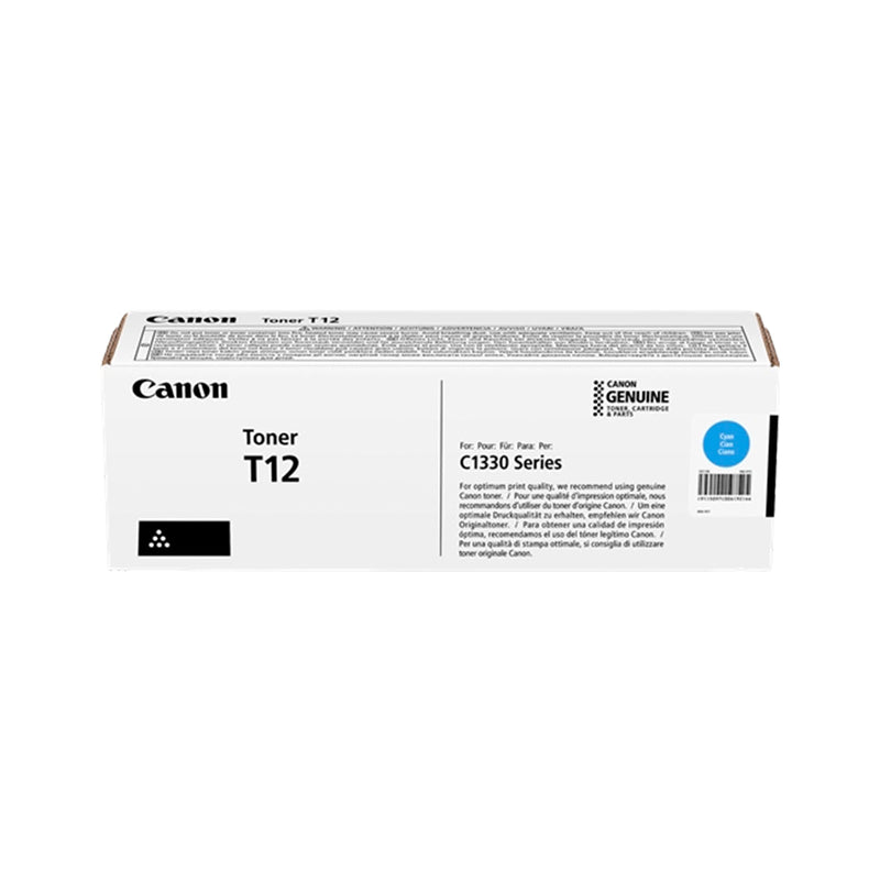 Canon T12 Cyan Cartucho de Toner Original - 5097C006