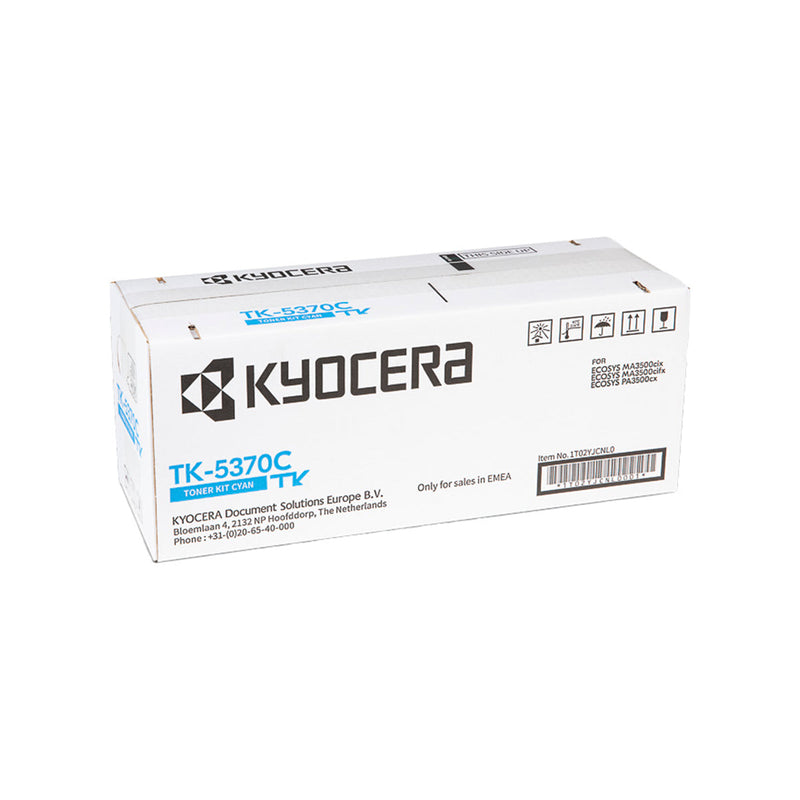 Kyocera TK5370 Cyan Cartucho de Toner Original - 1T02YJCNL0/TK5370C