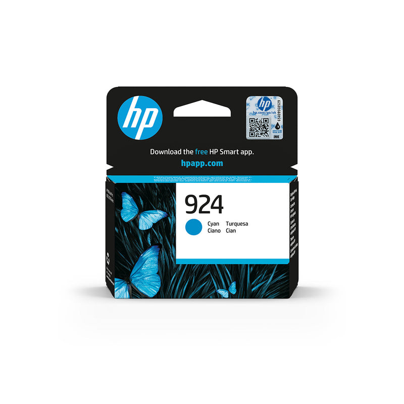 HP 924 Cyan Cartucho de Tinta Original - 4K0U3NE